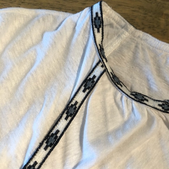 Madewell Top with Accent Border - Picture 3 of 6